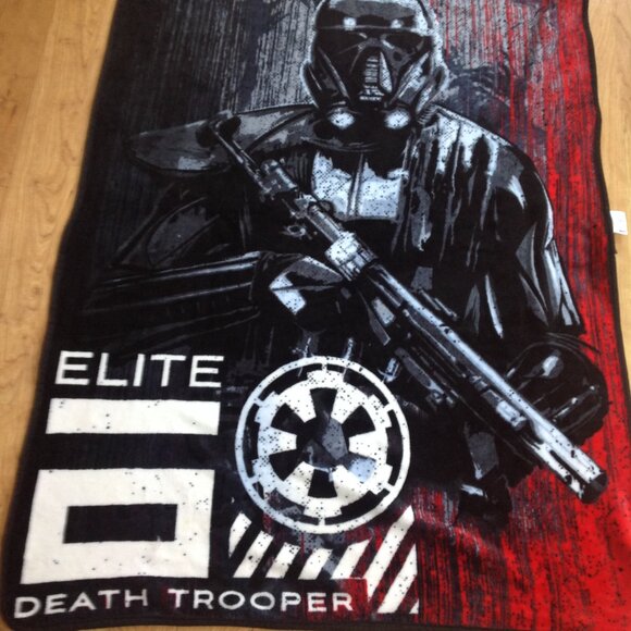 Star Wars Elite Death Trooper Blanket/Throw - Picture 1 of 3